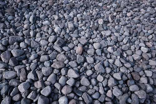 cobble stones stones background, abstract natural stone texture