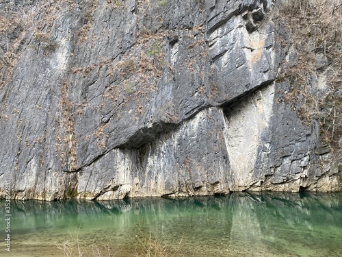 wall of rock