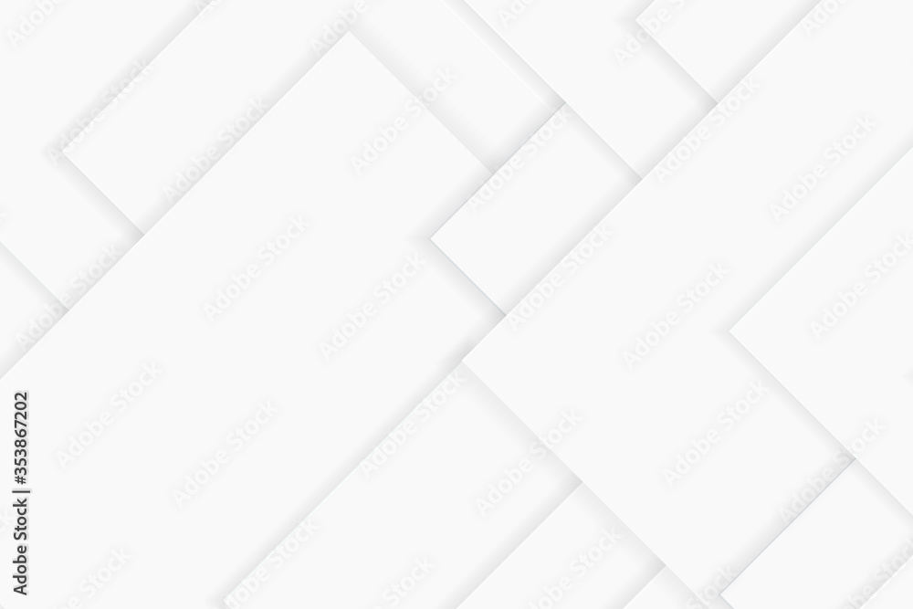 Abstract background in white and gray shades, geometric shapes on white background, simplicity conceptual, vector image Abstract background in white and gray shades, geometric shapes on white background, simplicity conceptual, vector image