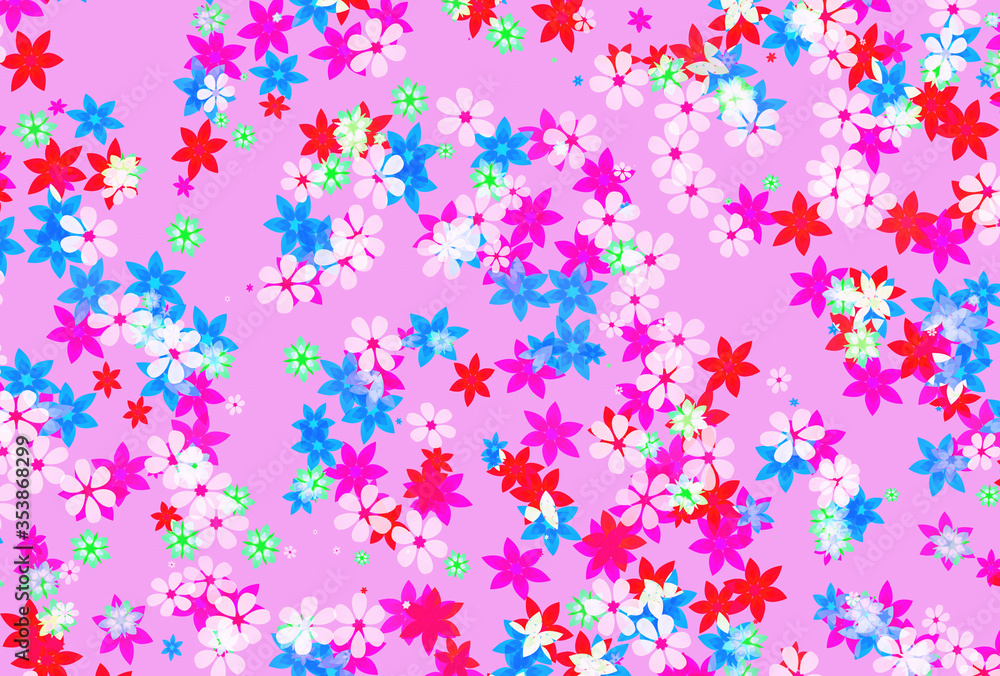 decorative floral flowers background decorative floral flowers background