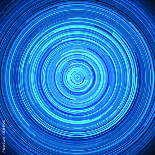 color abstract background with circle form lines
