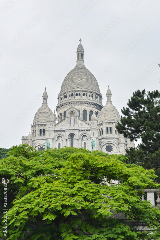 Walking in Paris.