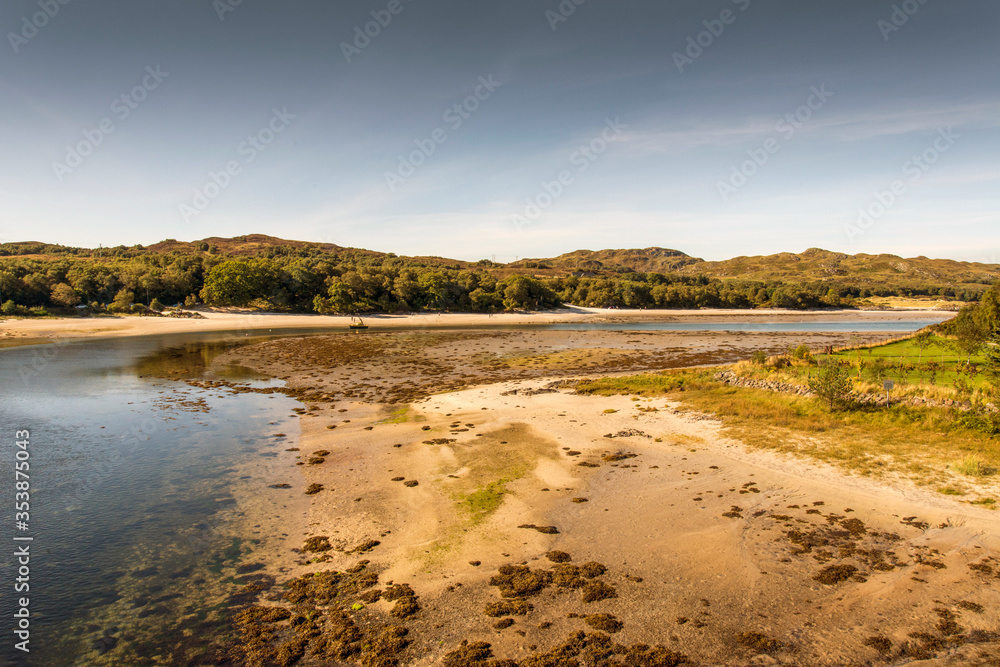 The River Morar - Silver Sands at tide out