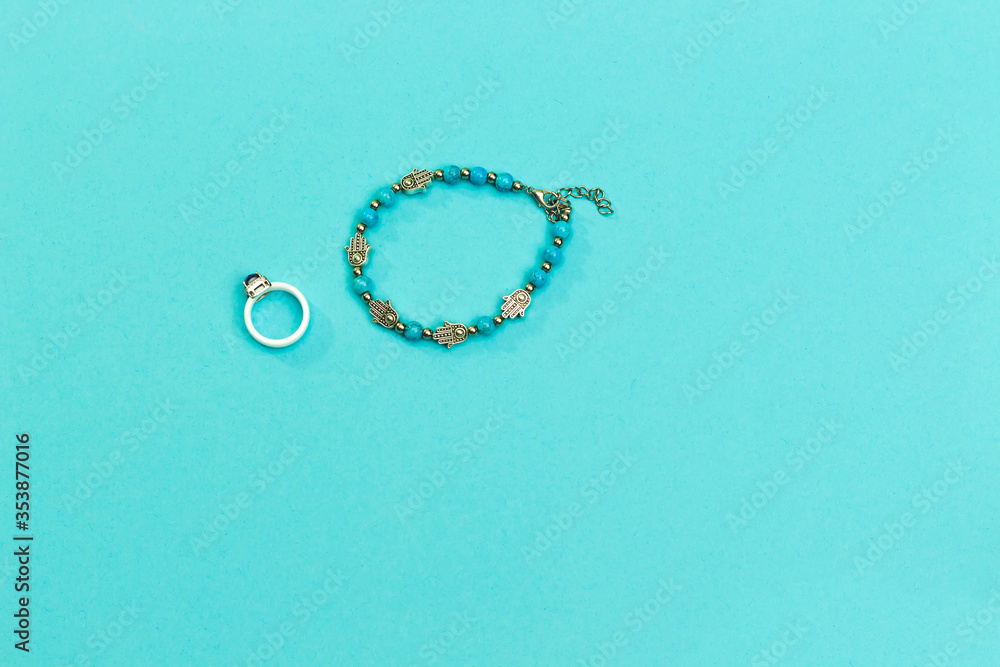 Hamsa hand seamles, Khamsa or Hand of Fatima repetitive design, symbol of protection from devil eye. elegant diamond ring Hamsa hand seamles, Khamsa or Hand of Fatima repetitive design, symbol of protection from devil eye. elegant diamond ring