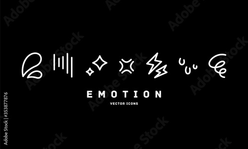 [Emotion] vector icons 
