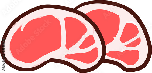 お肉２枚