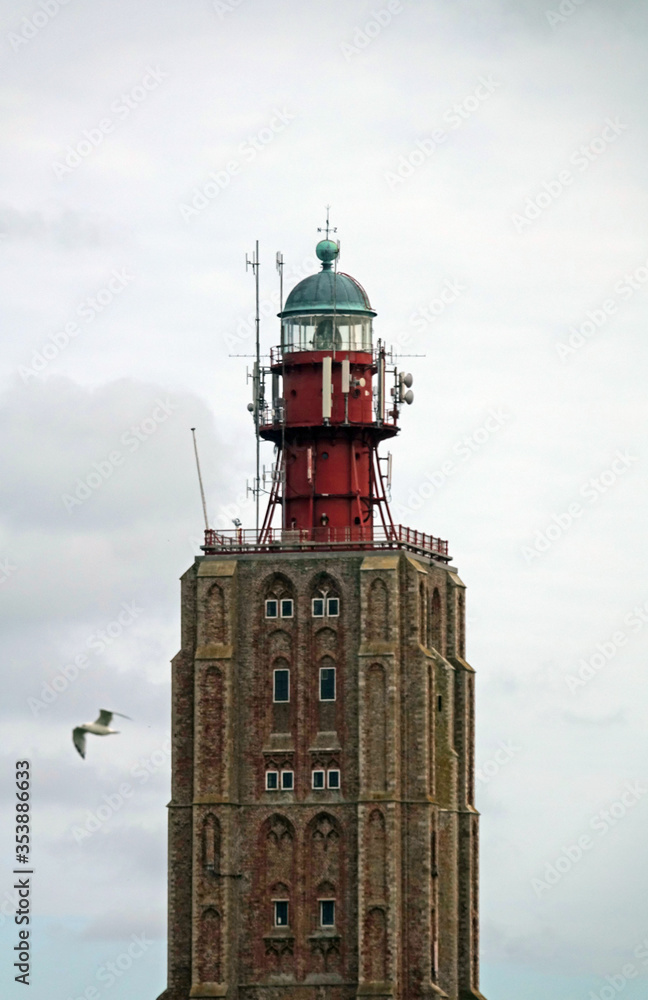Leuchtturm Oberfeuer in Westkapelle, Niederlande