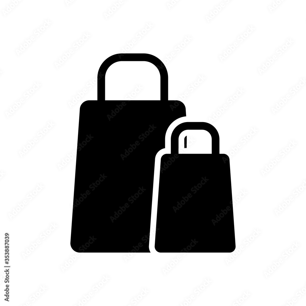 Shopping bag icon Shopping bag icon