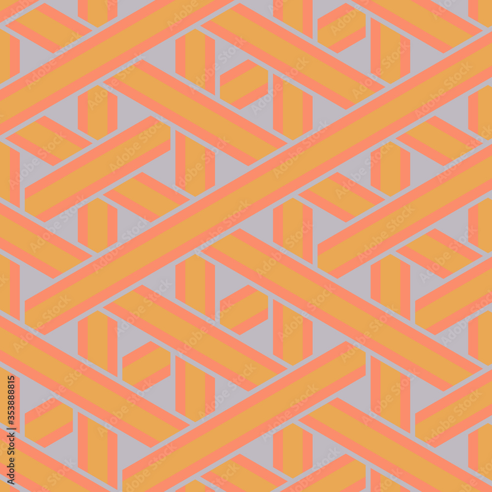 Colour Hexagon Tile Connection art background design illustration Colour Hexagon Tile Connection art background design illustration