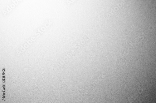 Light Beam on White Concrete Wall Texture Background.