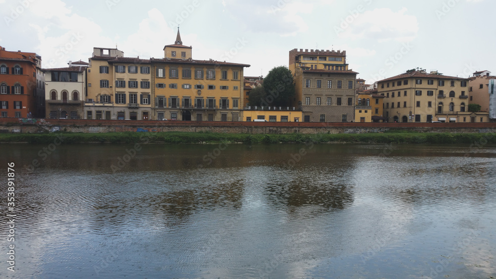 18 June 2015 Arno River Florence, Italy