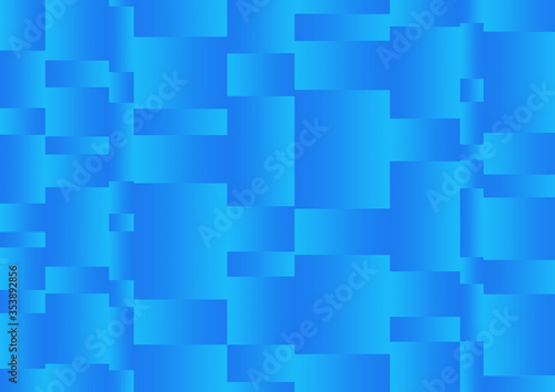 An aqua rectangular geometric background with subtle gradient