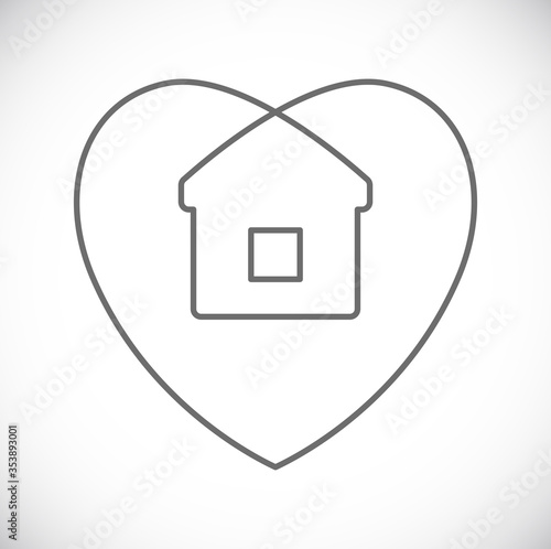 house inside heart