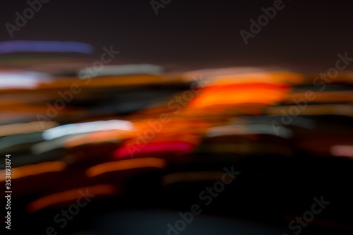 Abstract lines moving without directions and destinations Free movement without control.