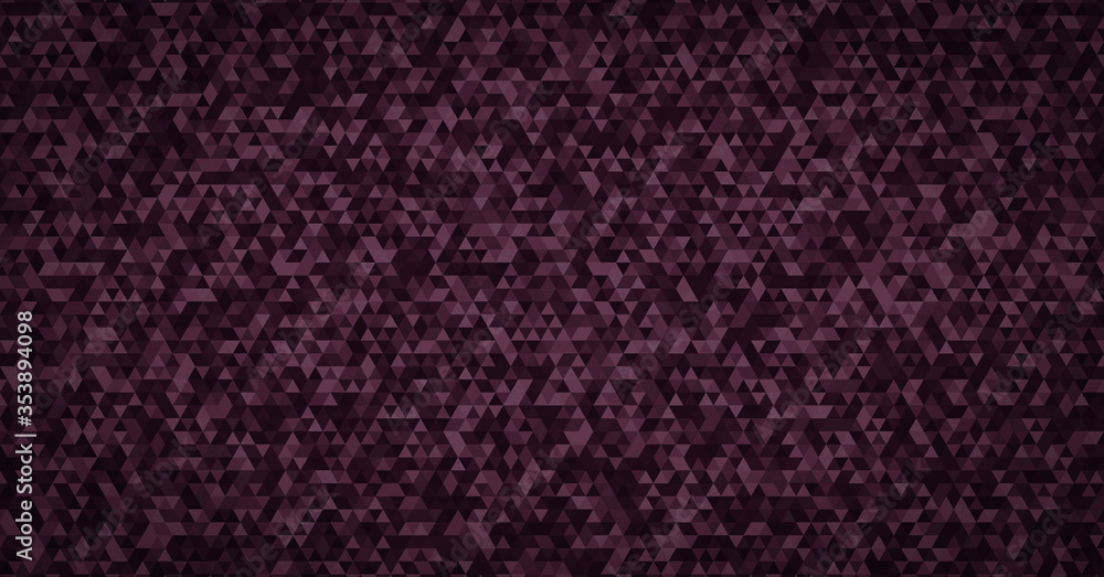 Fototapeta premium Abstract polygonal triangle illustration. Triangular backdrop.