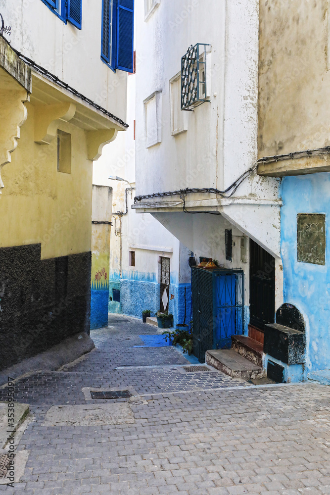 Street view in Tangier, Morocco