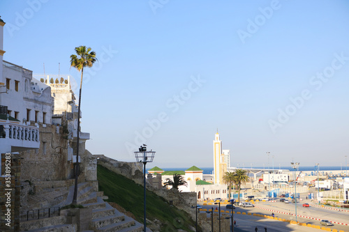 Harbor view in Tangier, Morocco