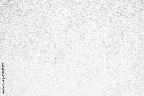 White Mortar Wall Texture Background.