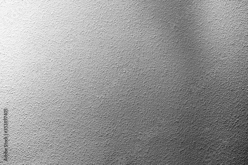 Light Beam on White Plaster Wall Texture Background.