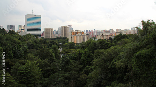 skyline in singapore 