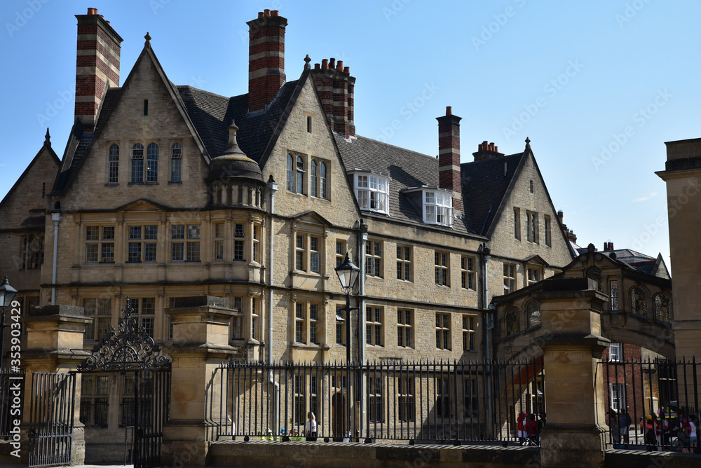 Architecture victorienne à Oxford, Angleterre