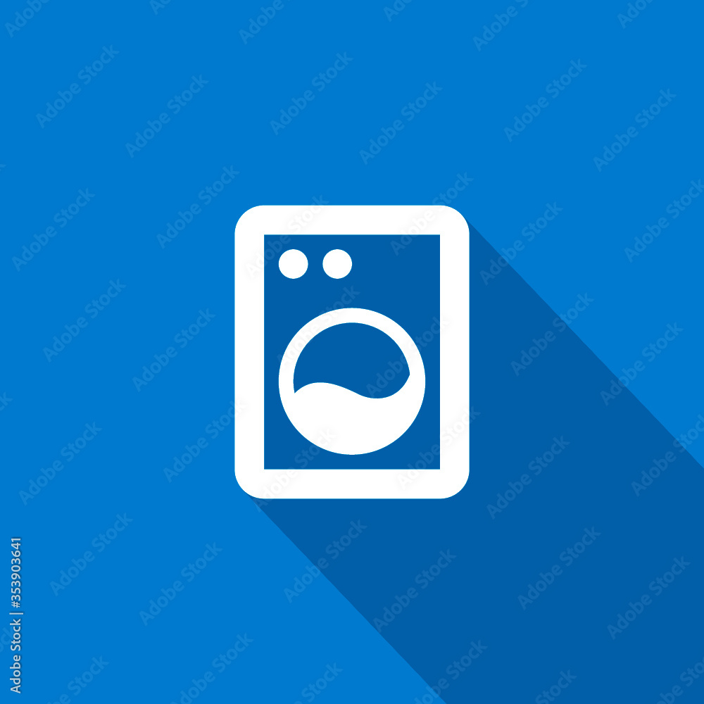 a washing machine line vector icon for websites and mobile minimalistic flat design. a washing machine line vector icon for websites and mobile minimalistic flat design.