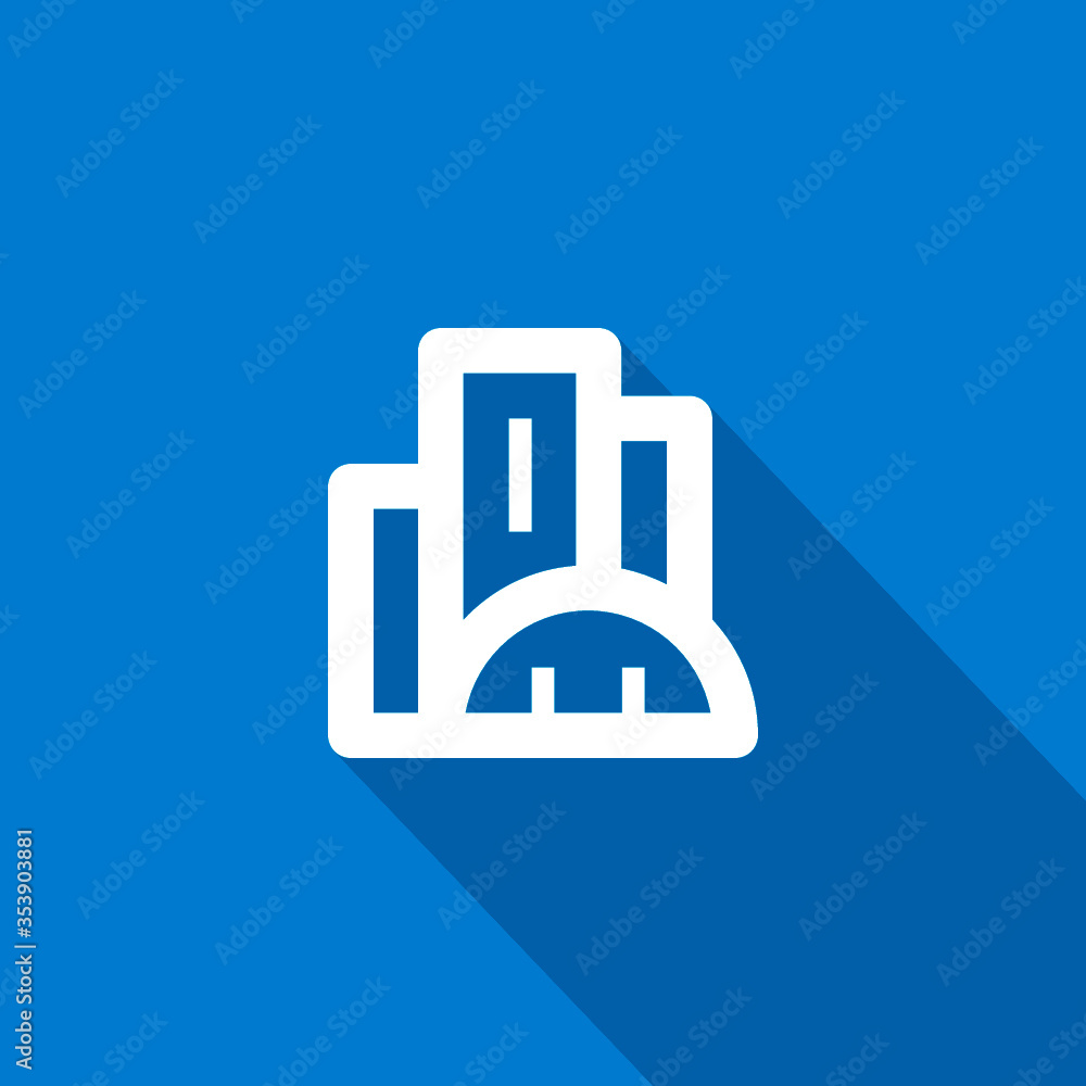 City isolated minimal single flat linear icon. business center line vector icon for websites and mobile minimalistic flat design. City isolated minimal single flat linear icon. business center line vector icon for websites and mobile minimalistic flat design.