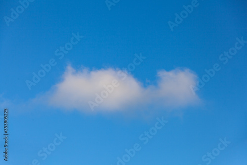 Blue sky background with clouds