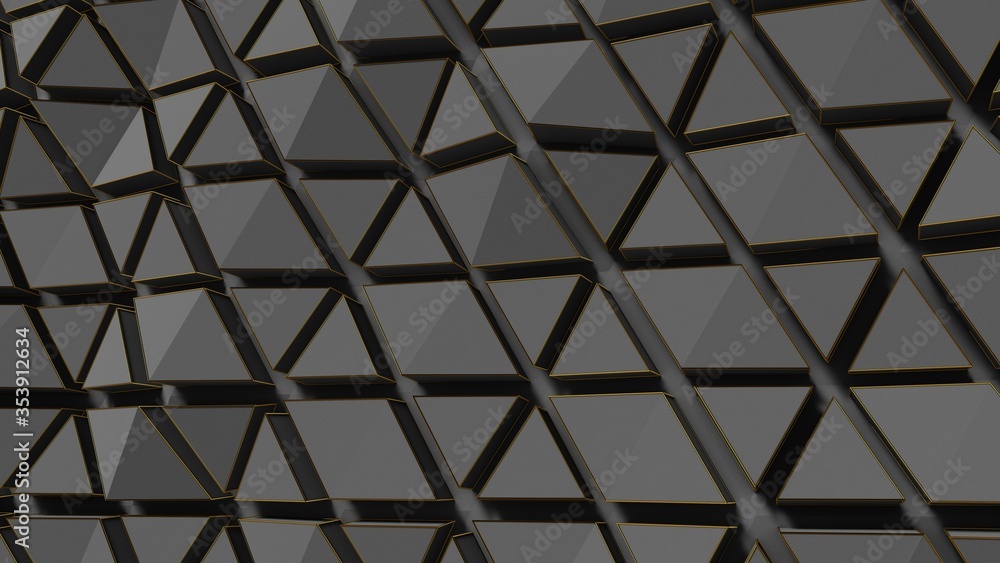abstract black gold background 3d render abstract black gold background 3d render