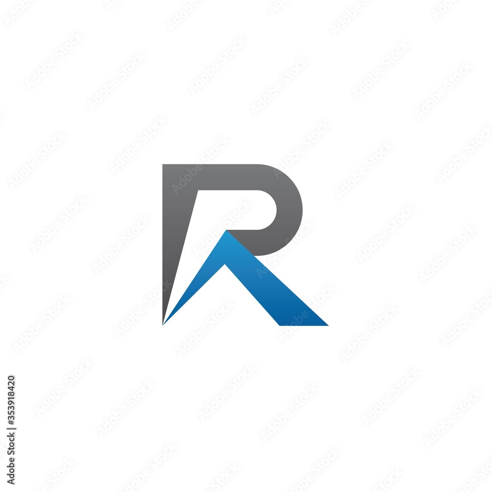 initial r logo design vector element template initial r logo design vector element template