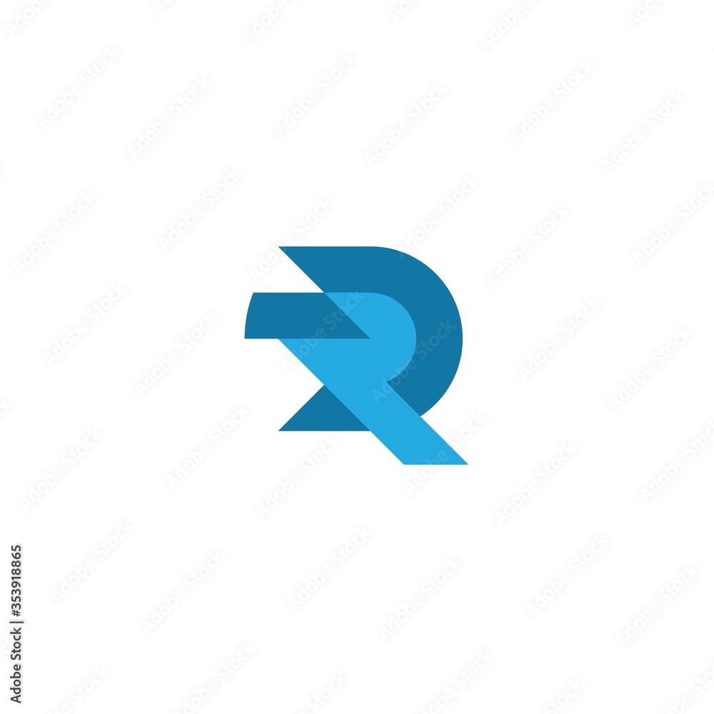 initial r logo design vector element template initial r logo design vector element template