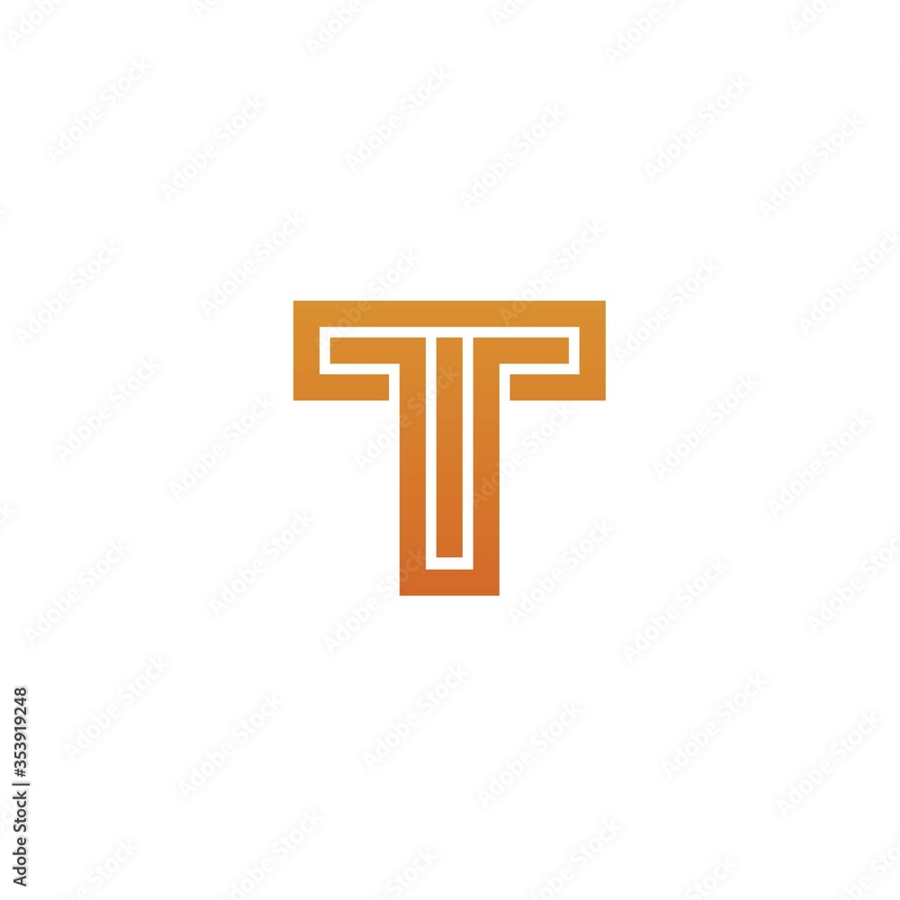 initial t logo design vector element template initial t logo design vector element template