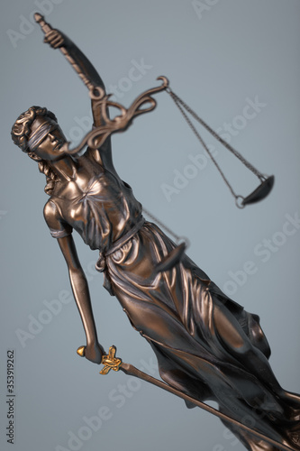 Statue of Justice - lady justice, law concept.