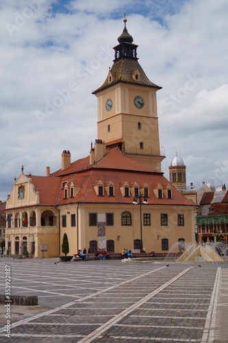 House of the councill , City hall of Brasov (Casa Sfatului), Transylvania, Romania 