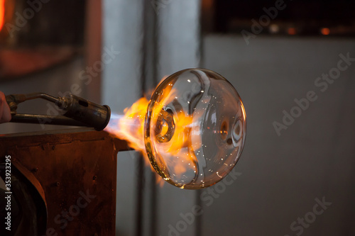 Blowing Glass