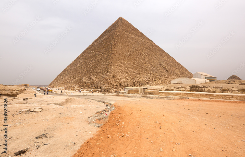 The great Pyramid of Giza , Cairo The great Pyramid of Giza , Cairo