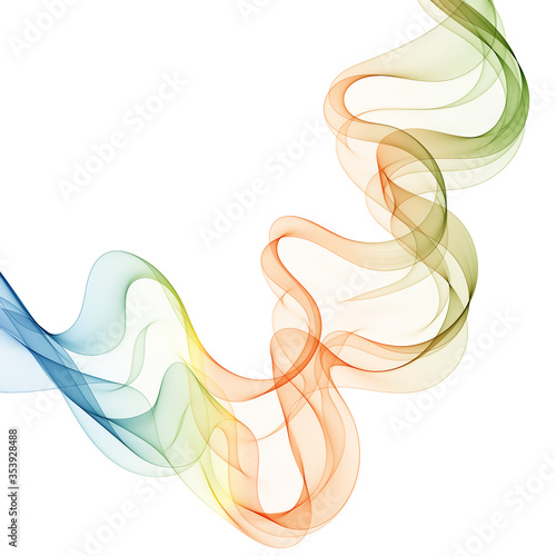 abstract vector background. colorful wave. eps 10