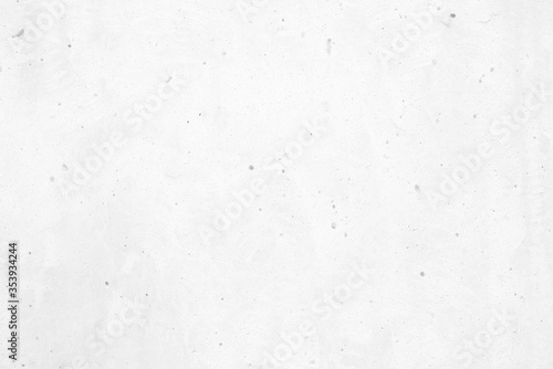 White Grunge Perforated Raw Concrete Wall Texture Background.