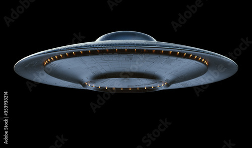 Obraz na płótnie Unidentified flying object - UFO