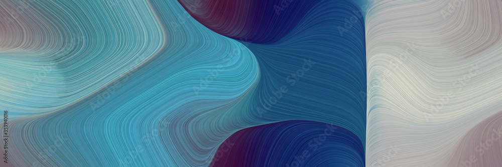 abstract surreal designed horizontal header with teal blue, ash gray and midnight blue colors. fluid curved lines with dynamic flowing waves and curves for poster or canvas abstract surreal designed horizontal header with teal blue, ash gray and midnight blue colors. fluid curved lines with dynamic flowing waves and curves for poster or canvas