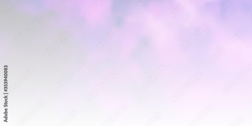 Light Purple vector template with sky, clouds. Gradient illustration with colorful sky, clouds. Template for websites. Light Purple vector template with sky, clouds. Gradient illustration with colorful sky, clouds. Template for websites.