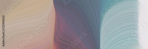 abstract dynamic header design with ash gray, dark gray and dim gray colors. fluid curved lines with dynamic flowing waves and curves for poster or canvas