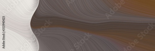 abstract colorful header design with old mauve, light gray and dark gray colors. fluid curved flowing waves and curves for poster or canvas
