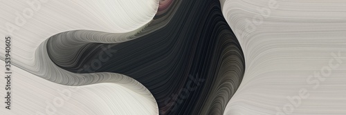 abstract modern header with silver, very dark blue and old lavender colors. fluid curved flowing waves and curves for poster or canvas