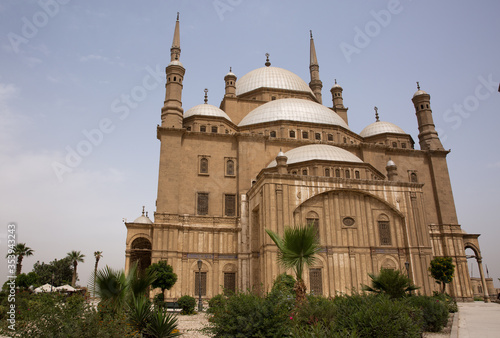 Ancient Mohamed Ali Alabaster Mosque in Citadel of Cairo