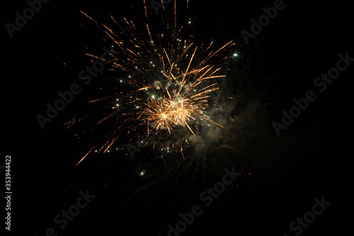 Wallpaper Mural Holiday background with firework Torontodigital.ca