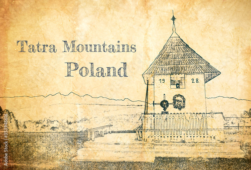 Small chapel in Tatra mount...