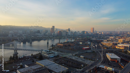 Downtown City of Portland Oregon © Jacob