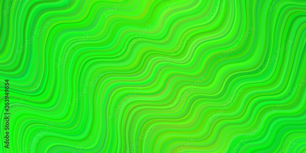 Light Green, Yellow vector background with lines. Light Green, Yellow vector background with lines.