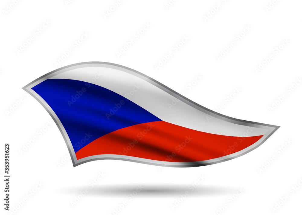Waving Flag of Czech Republic Waving Flag of Czech Republic